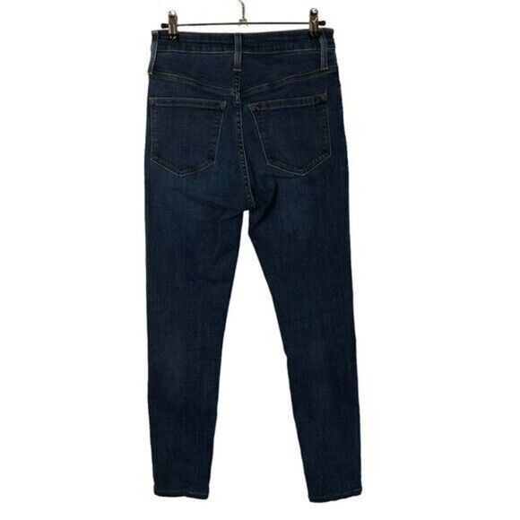 J. Crew Curvy High Rise Dark Wash Skinny Jeans 26 - Picture 2 of 4